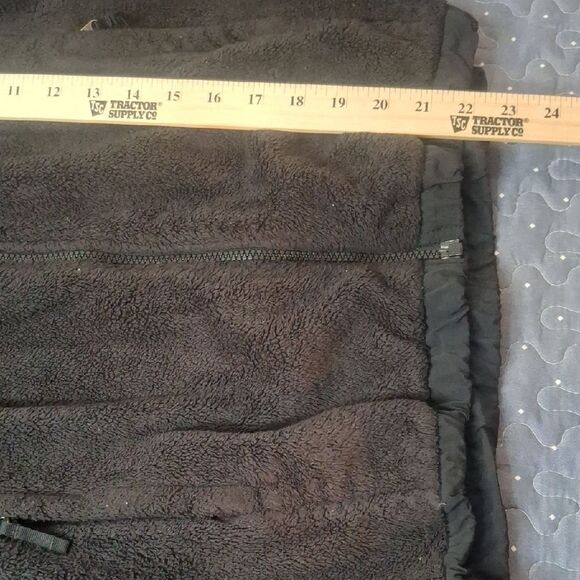 The North Face Black Fleece Jacket size large - Picture 6 of 6